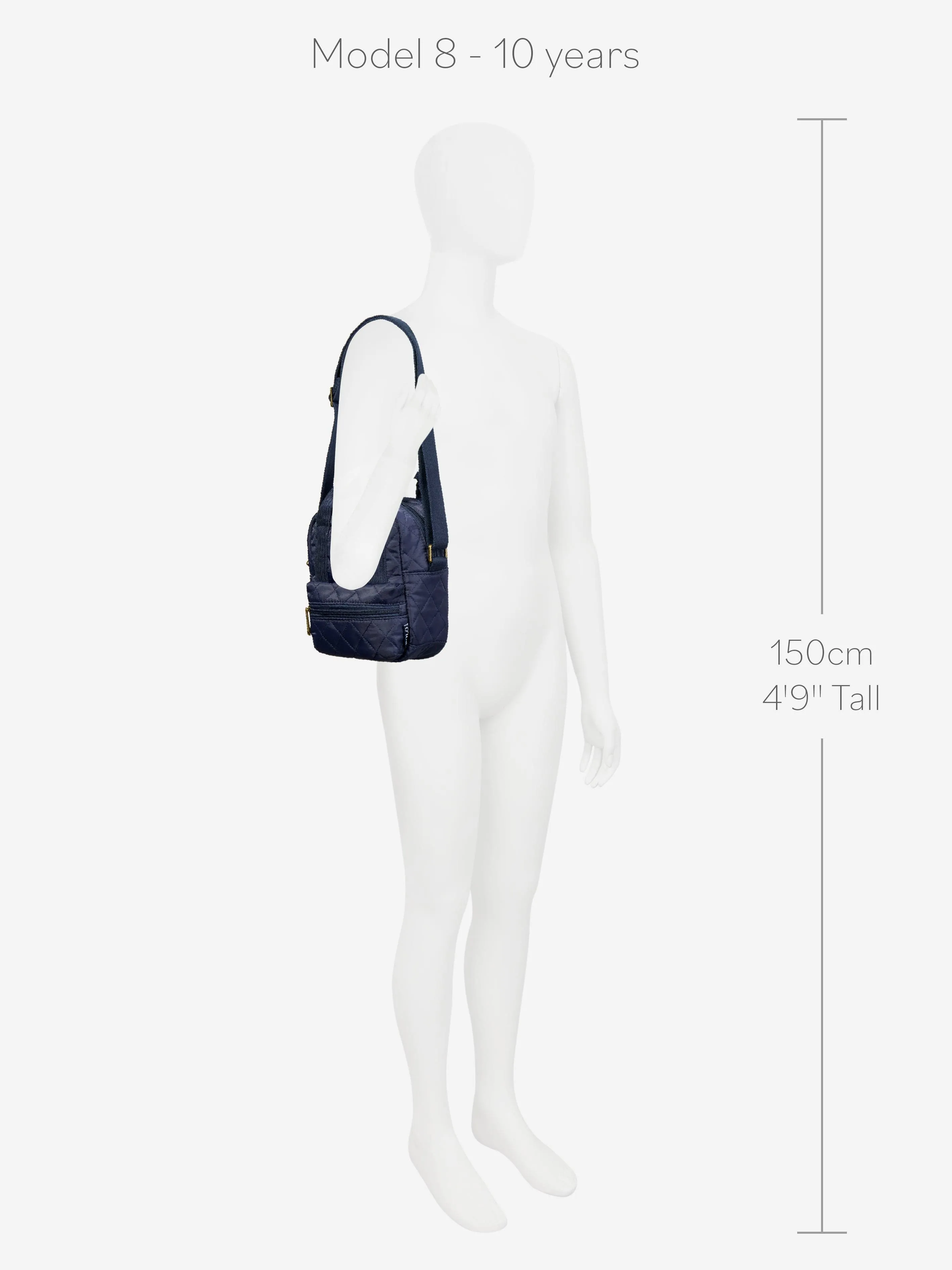 Ralph Lauren Kids Quilted Crossbody Bag in Navy (17cm)