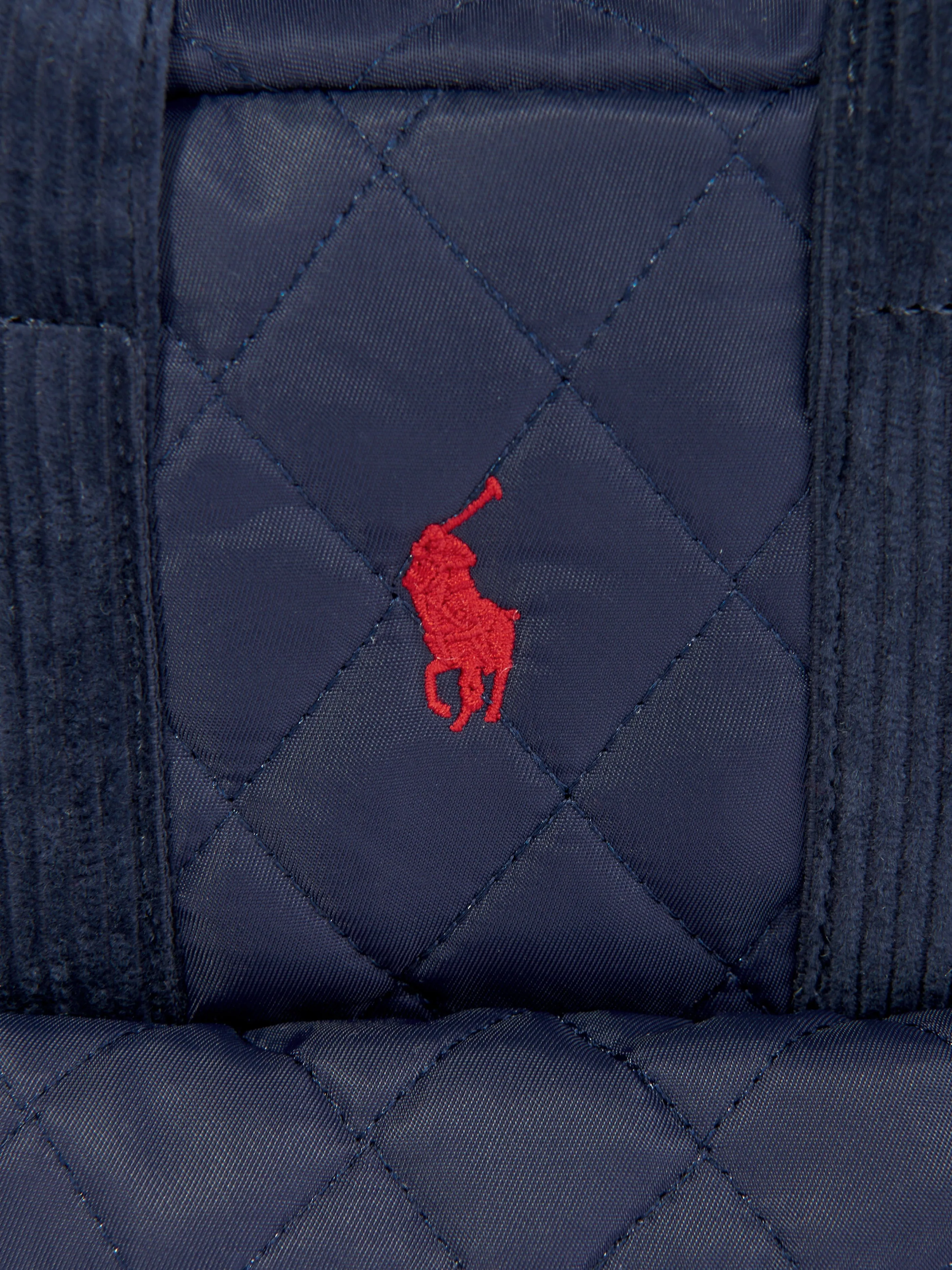 Ralph Lauren Kids Quilted Crossbody Bag in Navy (17cm)