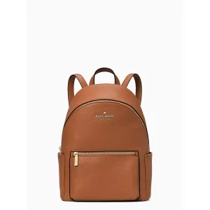 [READY STOCK MY] Kate Spade Leila Medium Dome Backpack in Warm Ginger (K8155)