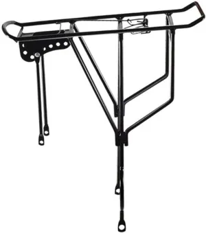 Rear Bicycle Rack Bike Cargo Rack Food Delivery Touring Carrying Riding Adults Bike Outdoor Mounting Hardware Carrier Rack
