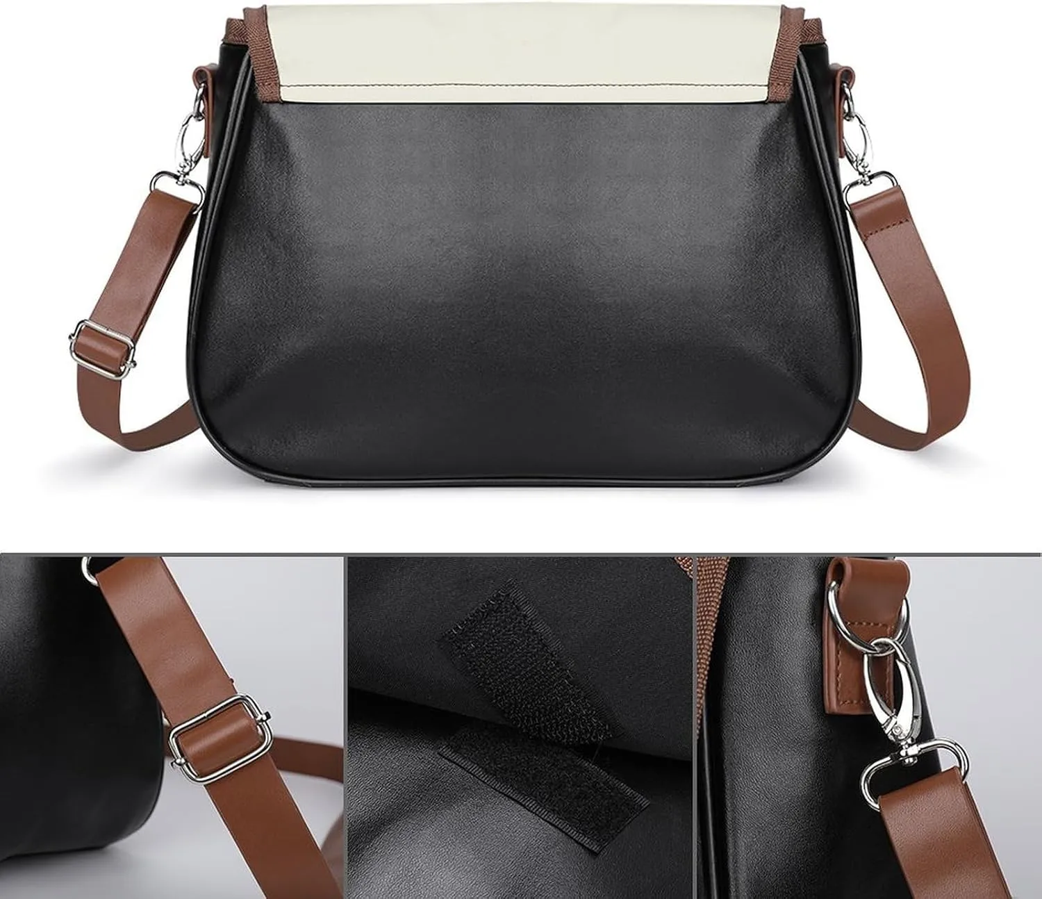 Red And Yellow Style Crossbody Bags for Women Travel Shoulder Bag Small Leather Cross Body Handbags