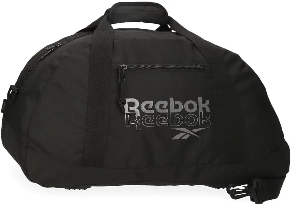 Reebok Boys' Travel Bag, Black, Einheitsgröße