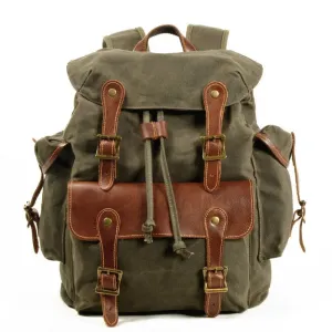 Retro Backpack Canvas