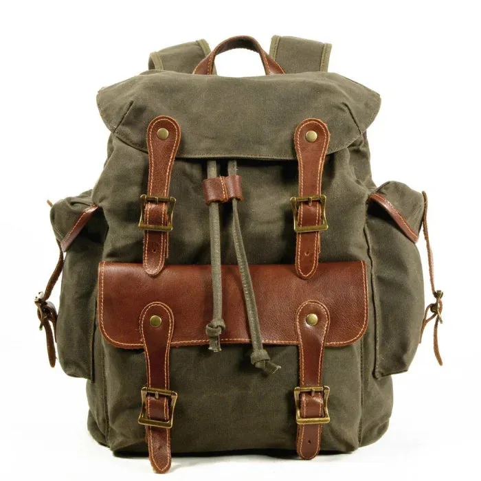 Retro Backpack Canvas