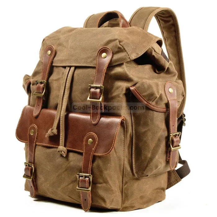 Retro Backpack Canvas