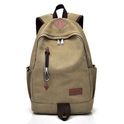 Rucksack Canvas Large Backpacks