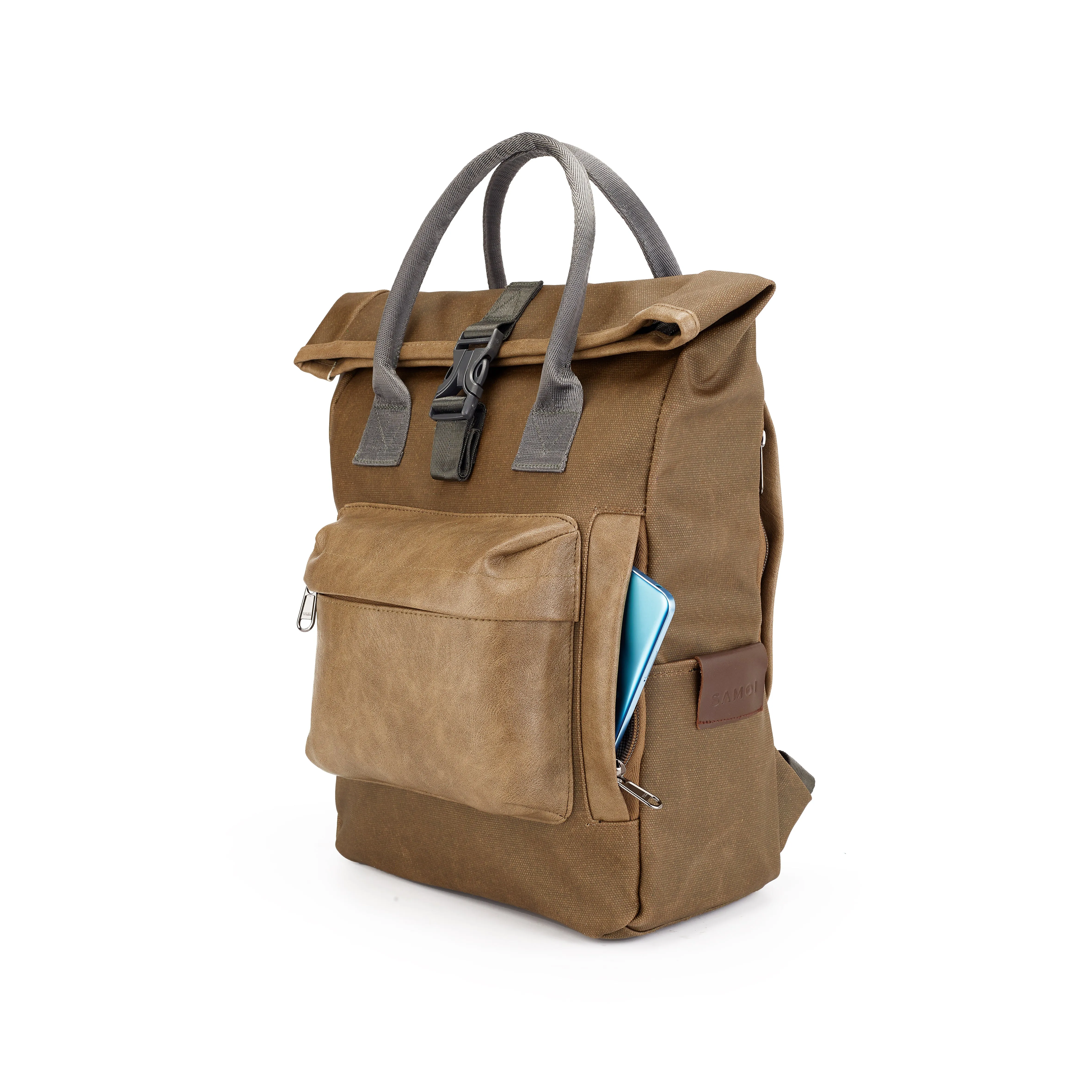 Samoi Waterproof Canvas Backpack | Stylish & Durable | Ideal for Travel & Daily Use