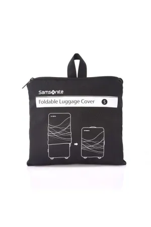 Samsonite Foldable Luggage Cover Small Black