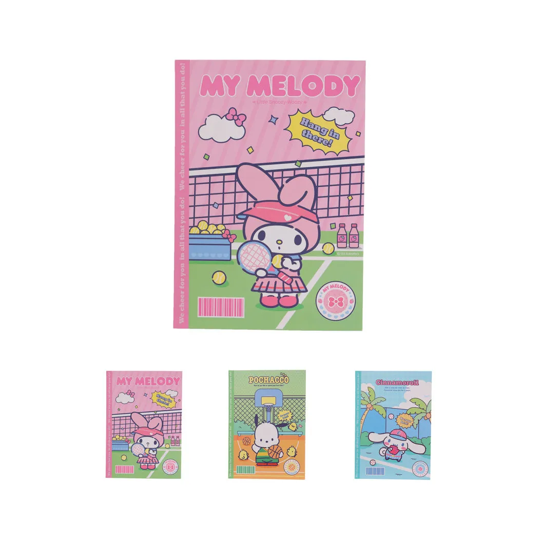 Sanrio characters Sports Collection A5 EVA-Cover Book (40 Sheets)