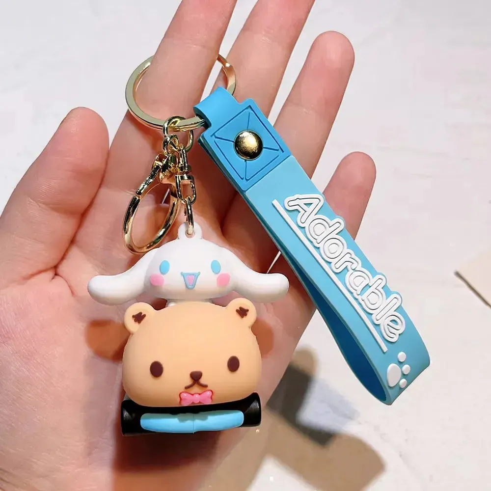 Sanrio Wheels of Whimsy Keychain