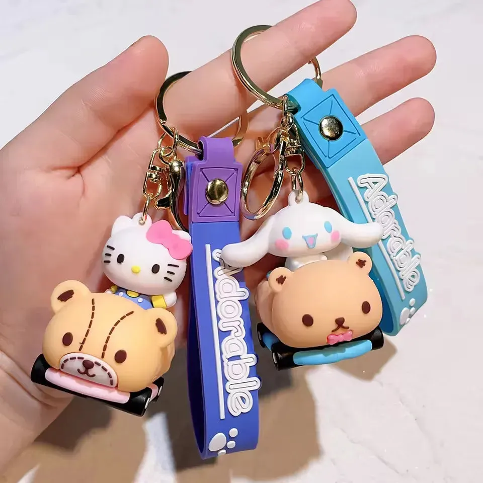 Sanrio Wheels of Whimsy Keychain