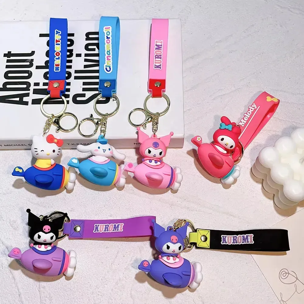 Sanrio Wheels of Whimsy Keychain