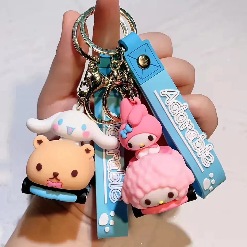 Sanrio Wheels of Whimsy Keychain