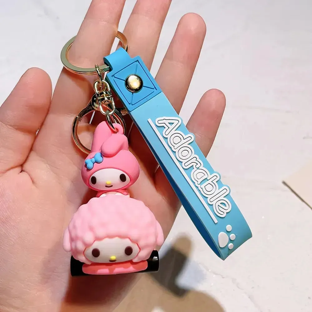 Sanrio Wheels of Whimsy Keychain