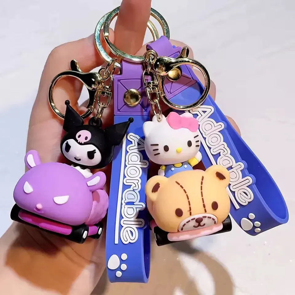 Sanrio Wheels of Whimsy Keychain
