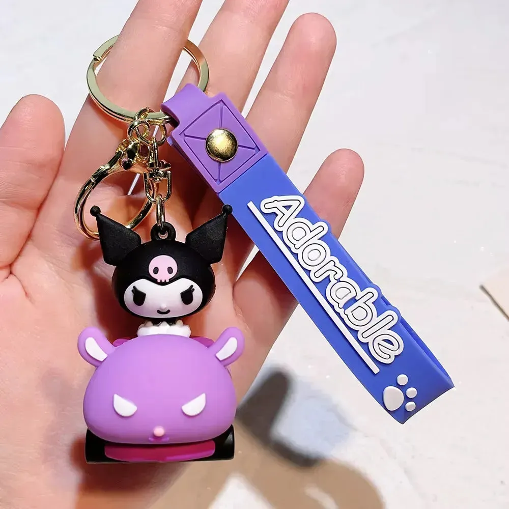 Sanrio Wheels of Whimsy Keychain