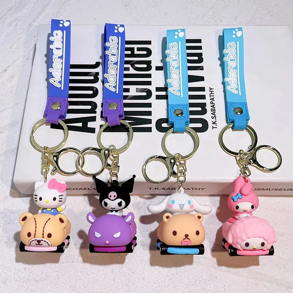 Sanrio Wheels of Whimsy Keychain