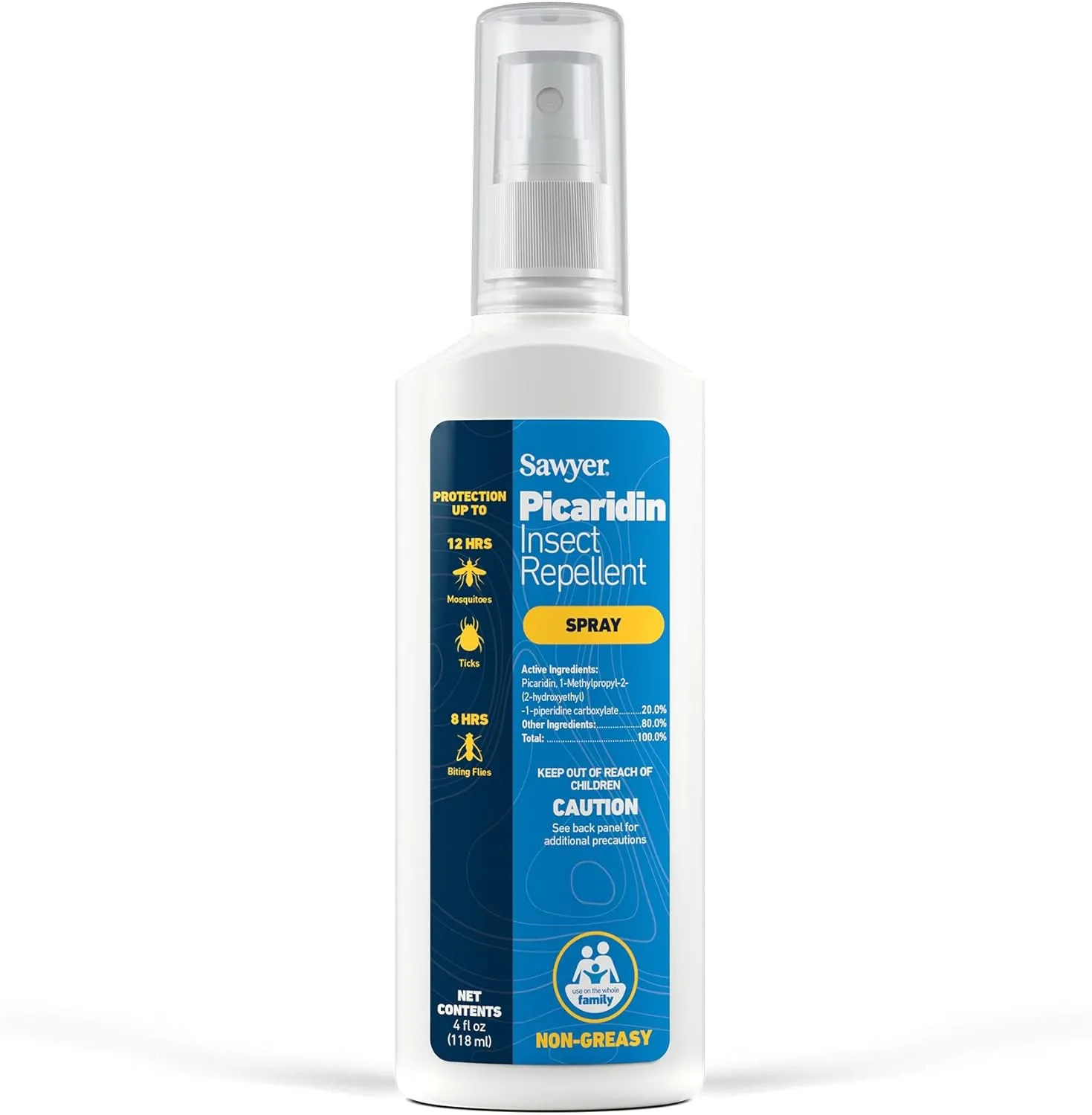 Sawyer Products SP5442 Picaridin Insect Repellent, 4 Fl Oz (Pack of 2) - Packaging May Vary