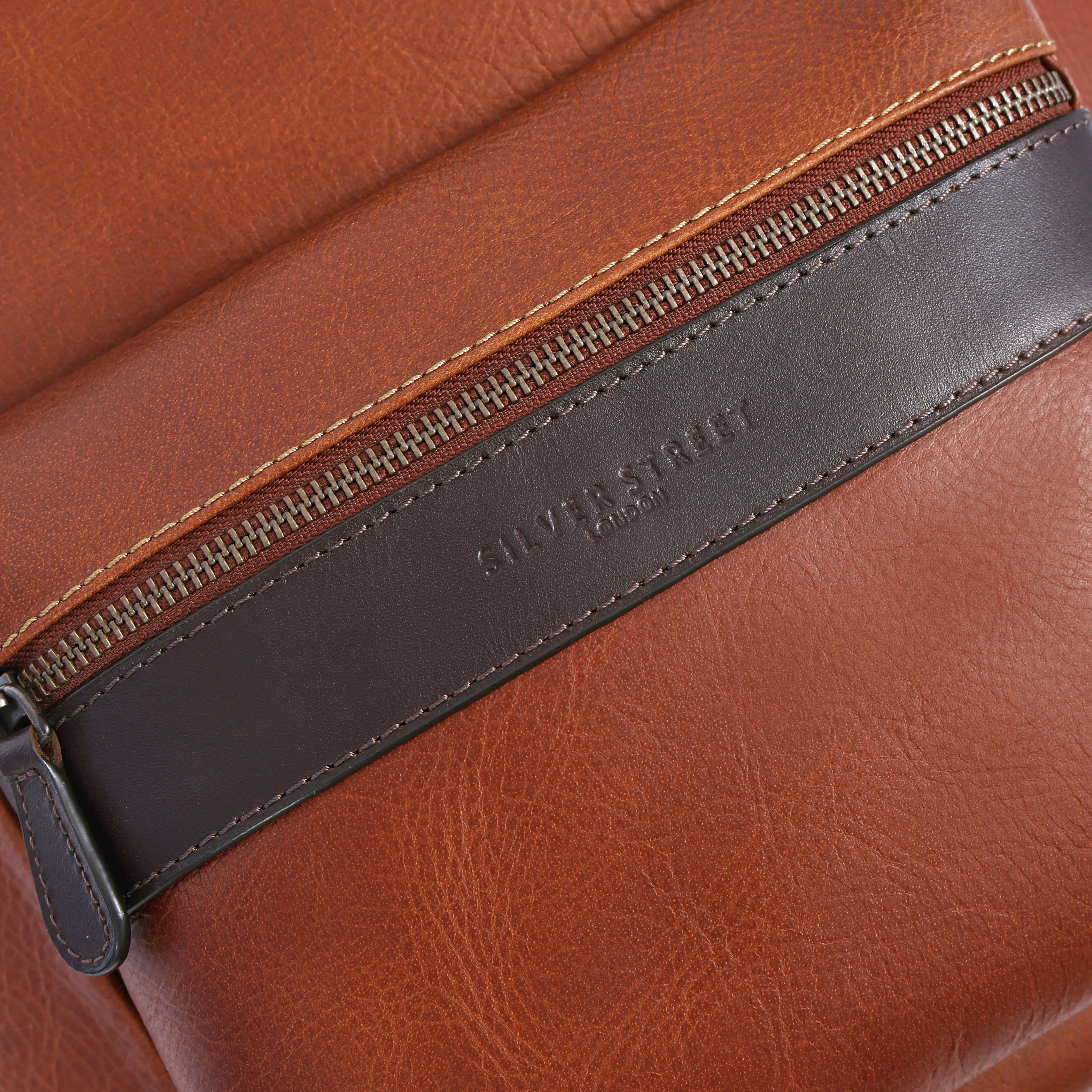 Sergio Leather Backpacks - Tan