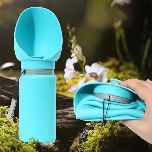 Silicone Pet Water Bottle