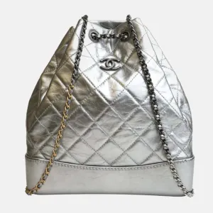 Silver Leather Gabrielle Backpacks