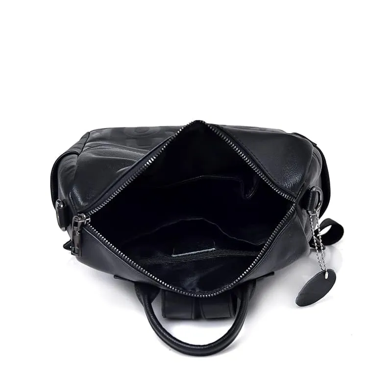 Simple Leather Backpack