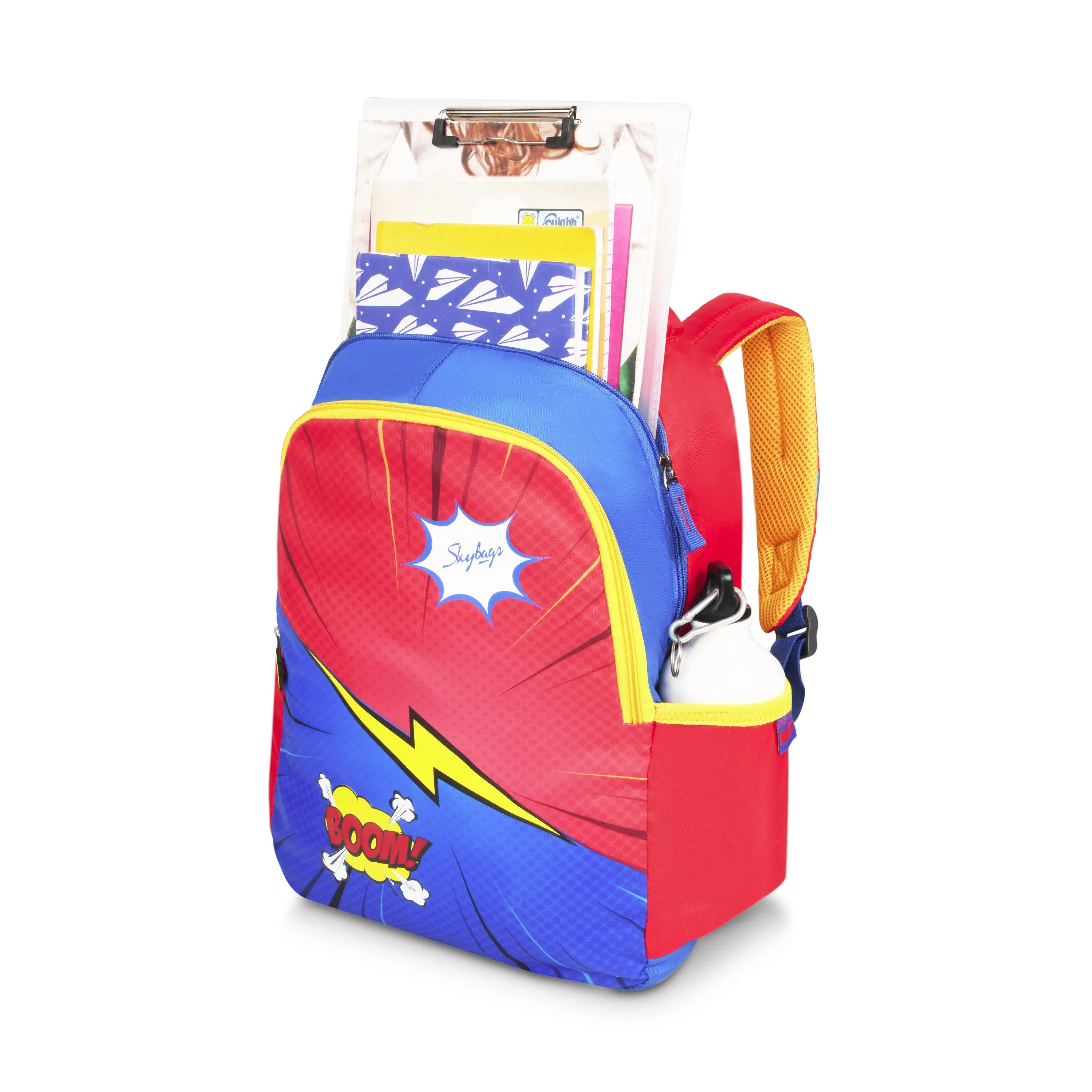 Skybags Bubbles 01  School Backpack Red
