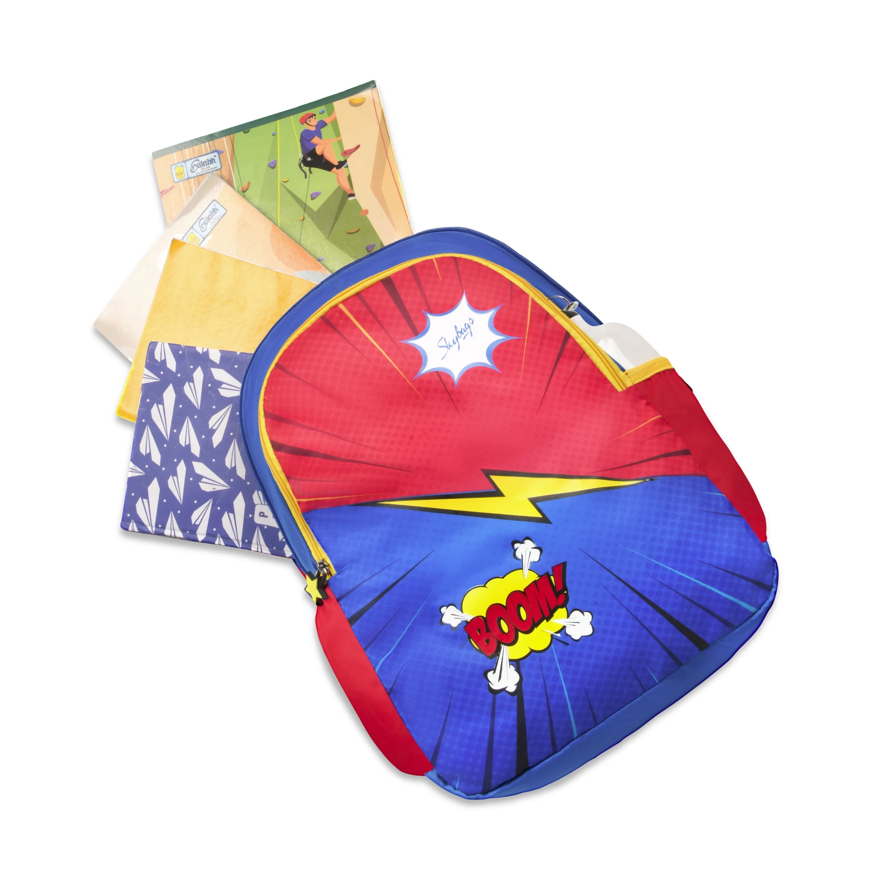 Skybags Bubbles 01  School Backpack Red