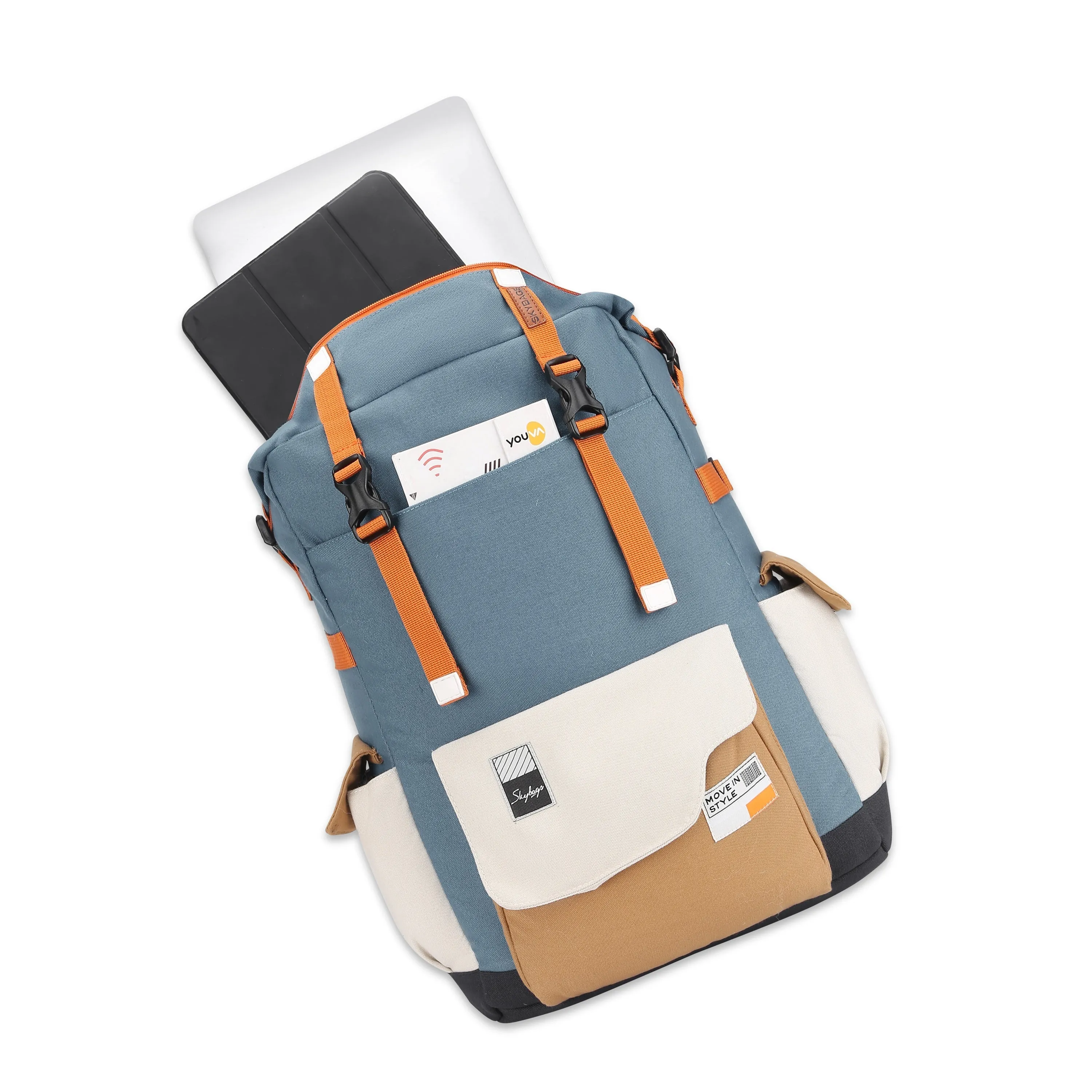Skybags CANVAS LAPTOP BACKPACK
