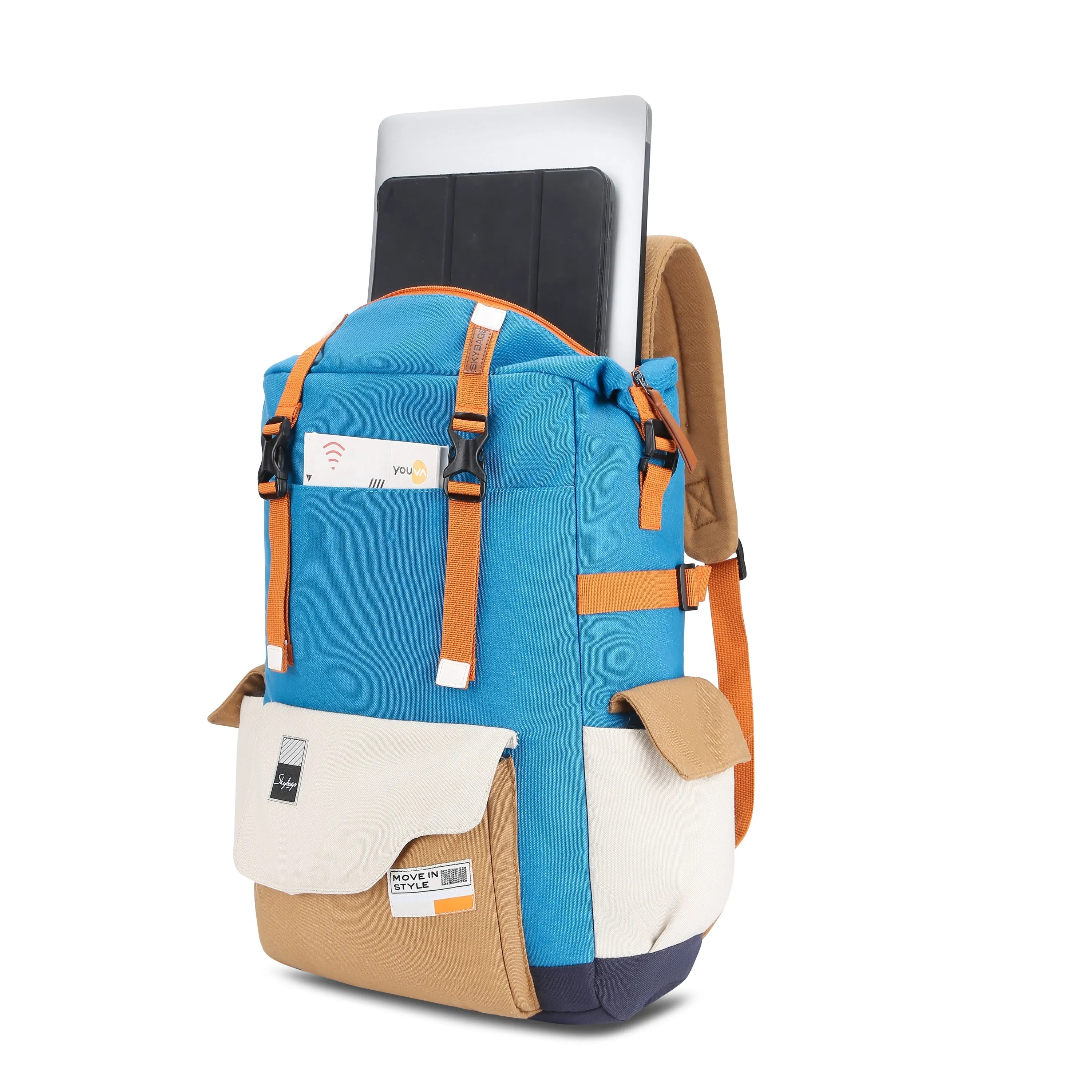 Skybags CANVAS LAPTOP BACKPACK