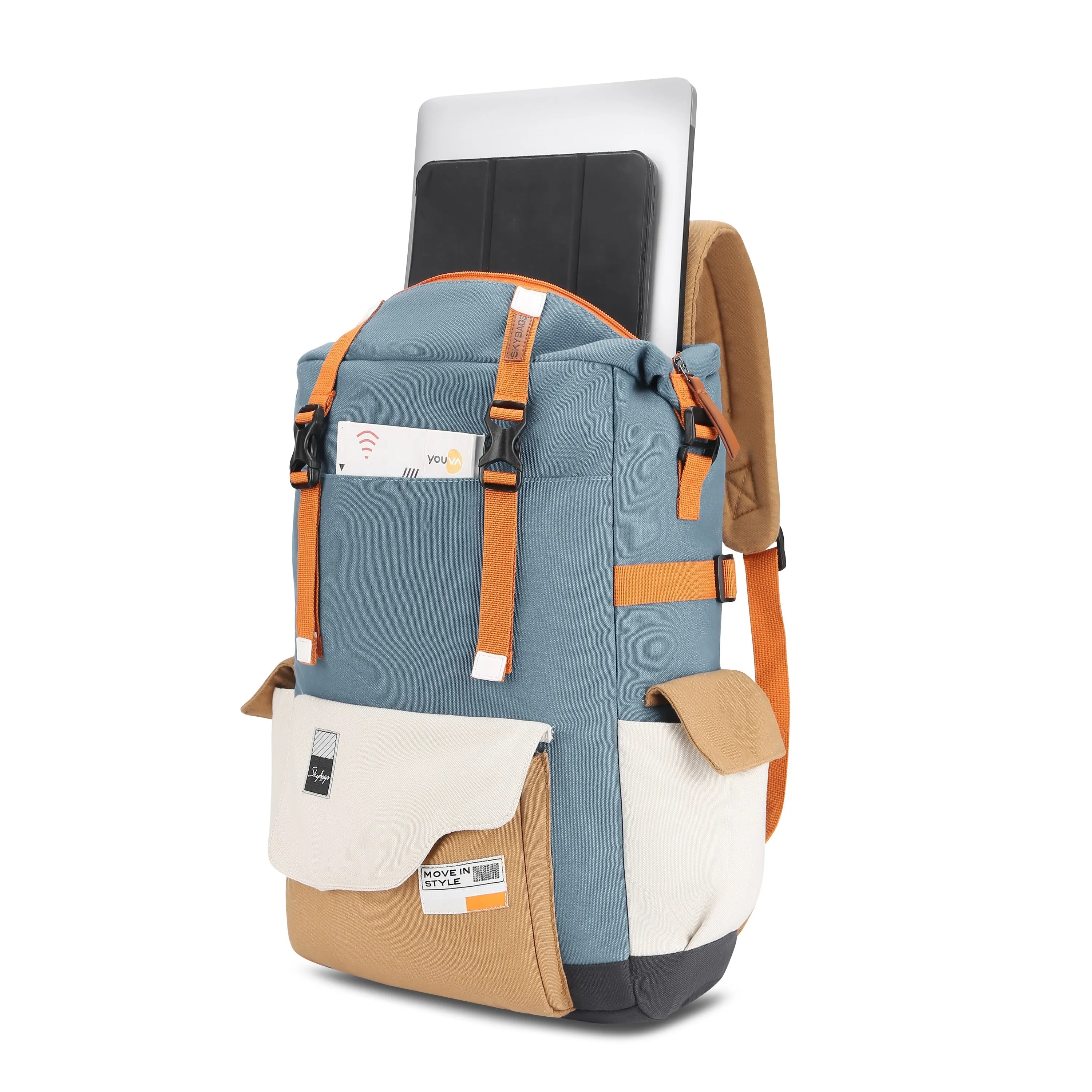 Skybags CANVAS LAPTOP BACKPACK