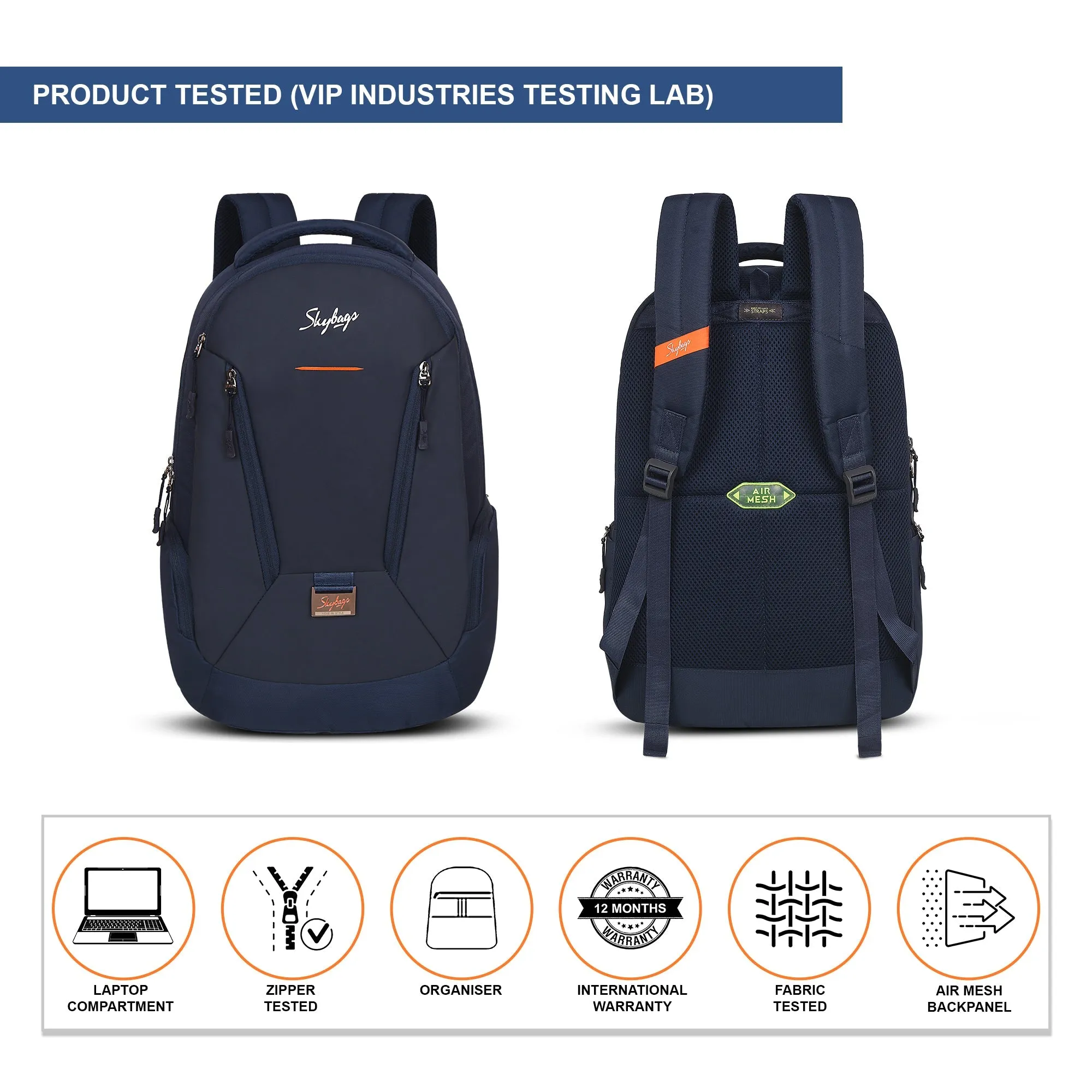 Skybags Chester Pro  01 Laptop Backpack