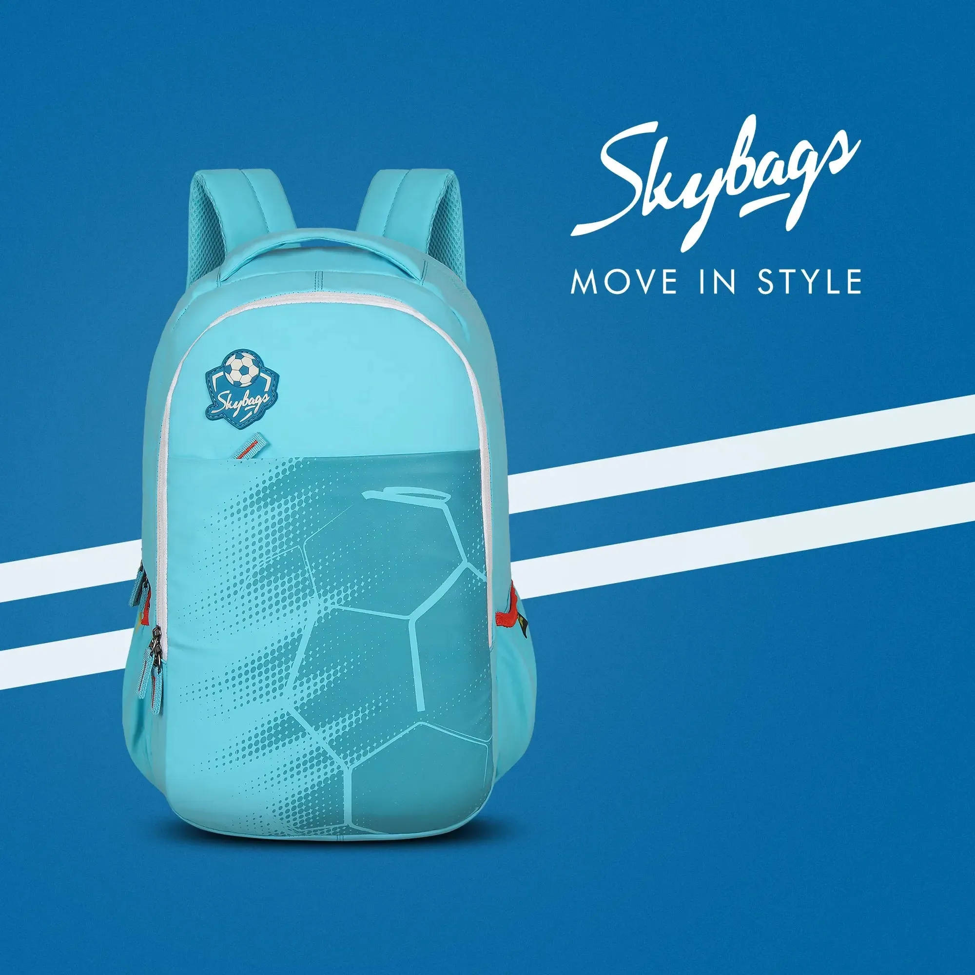Skybags Kick  02 laptop Backpack Teal