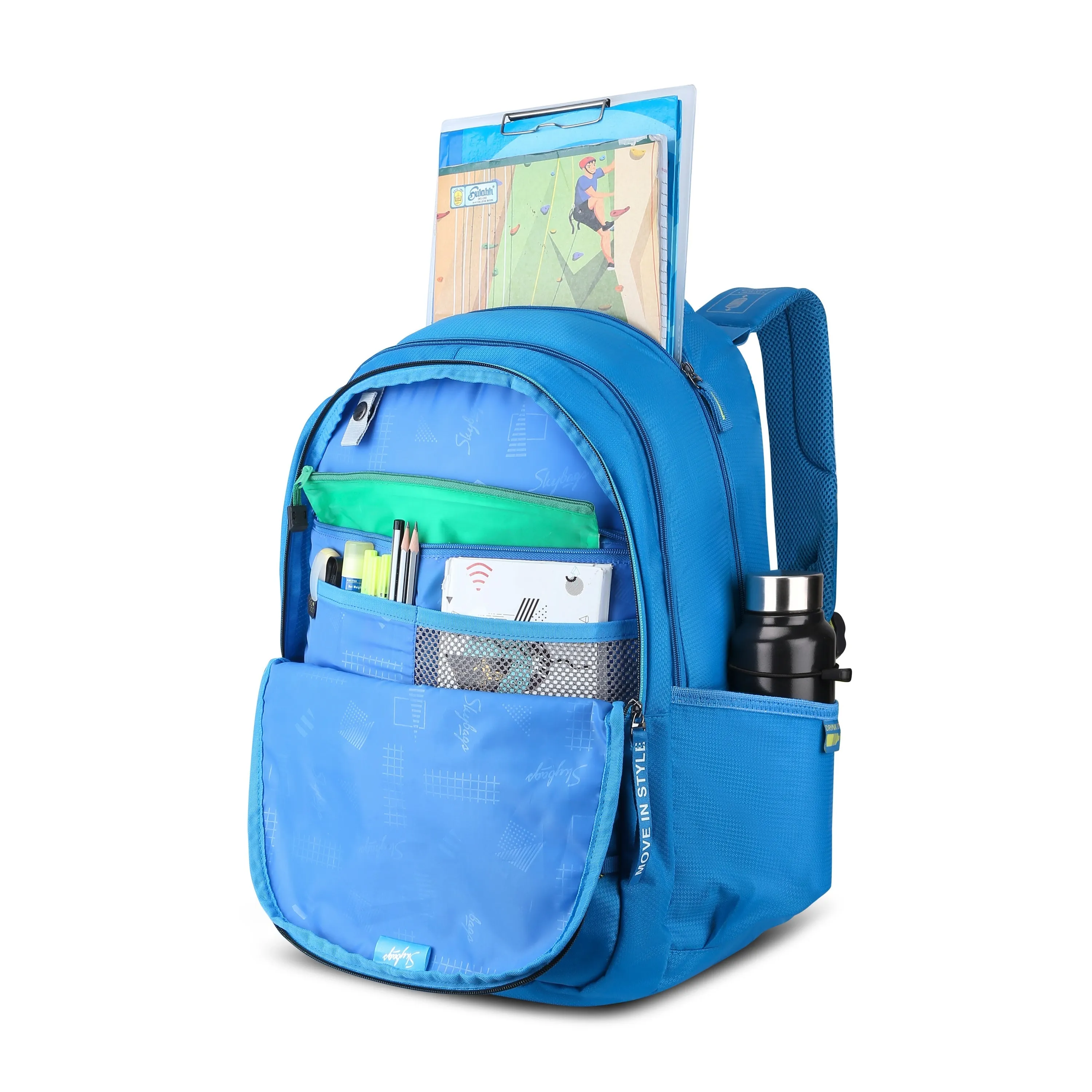 Skybags MAZE PRO 03  SCHOOL BACKPACK