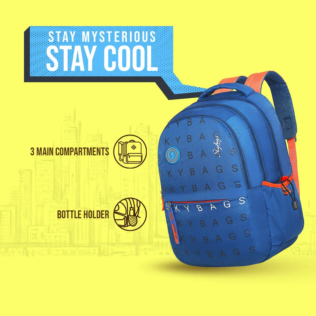 Skybags New Stream 23-02  School BP RC (H) Blue