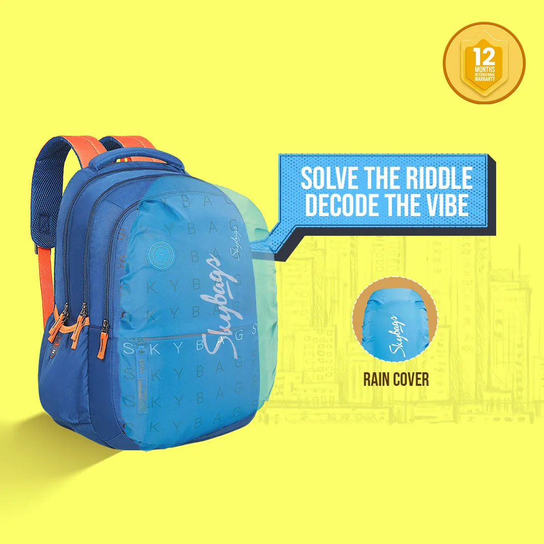 Skybags New Stream 23-02  School BP RC (H) Blue