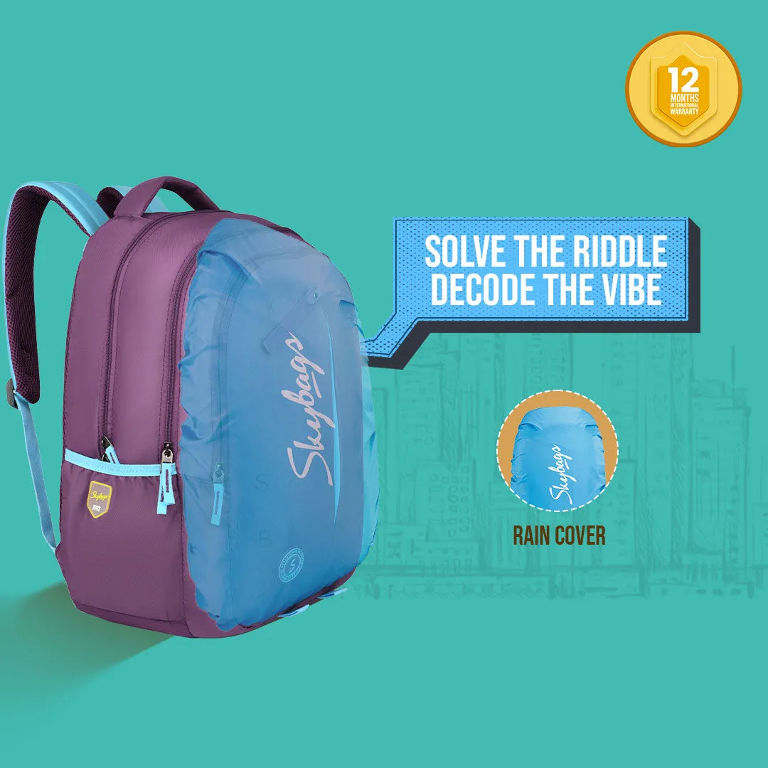 Skybags New Stream 23-03  School BP RC (H) Purple