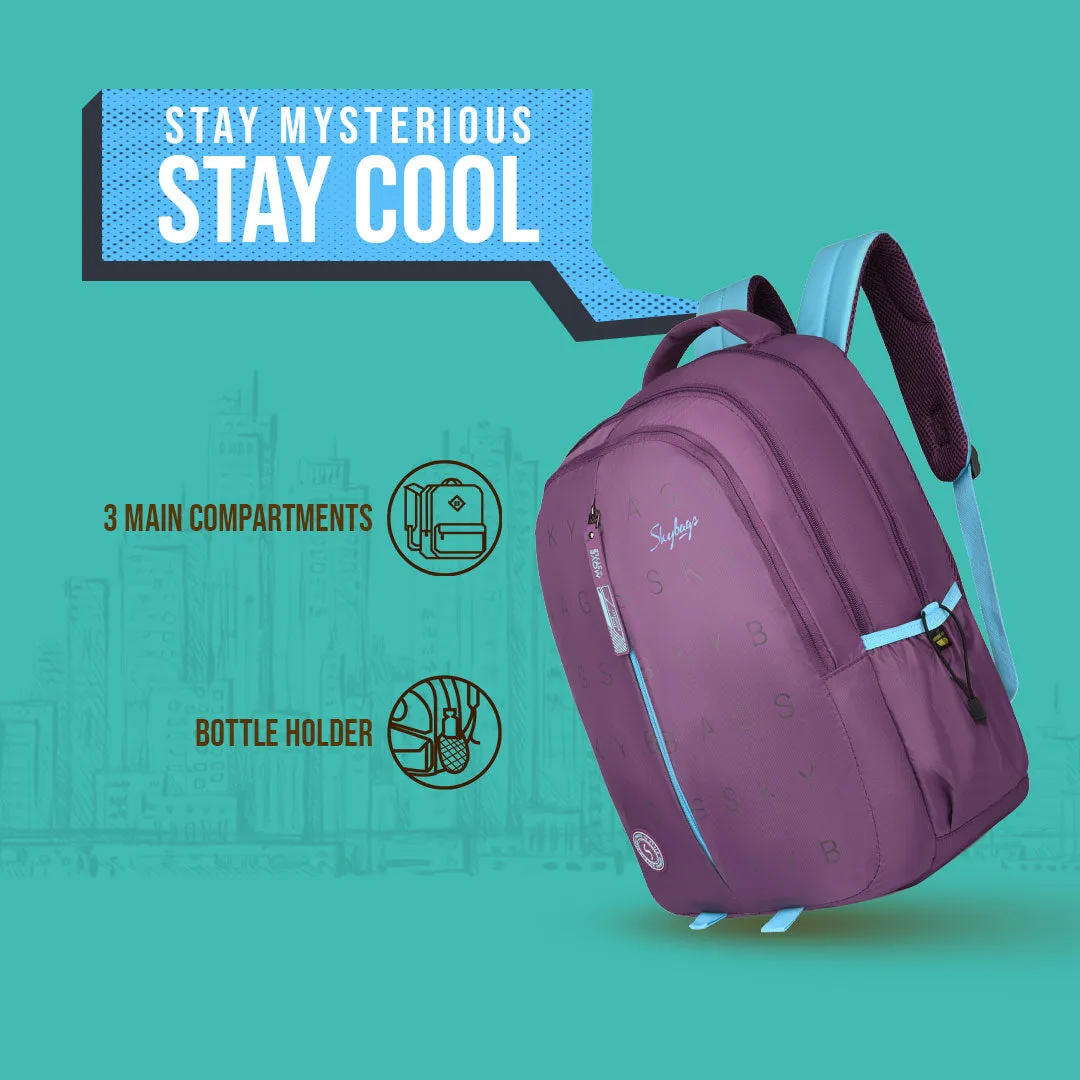 Skybags New Stream 23-03  School BP RC (H) Purple