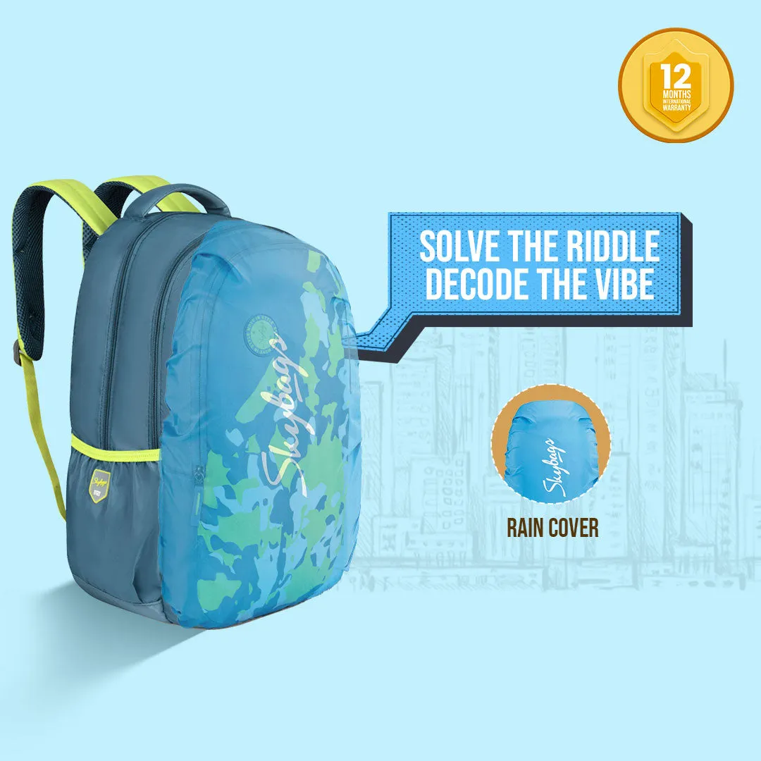 Skybags New Stream 23-04  School BP RC (H) Green
