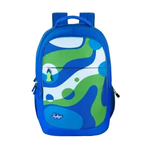 Skybags Squad 04  School Backpack Space Blue