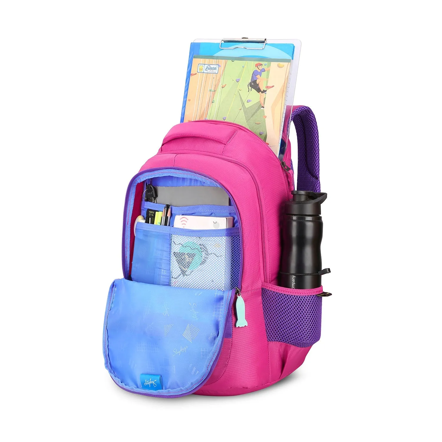 Skybags TROOP 01 SCL BP PINK