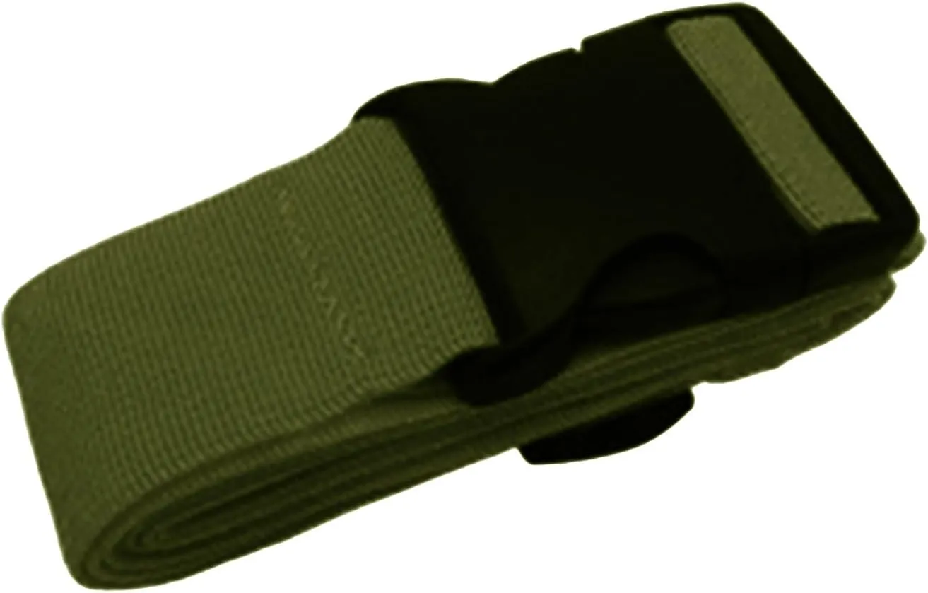 Sleep Bag Strap Heavy Duty Utility Webbing Strap for Backpacking Bag Luggage Camping Hiking with Buckle