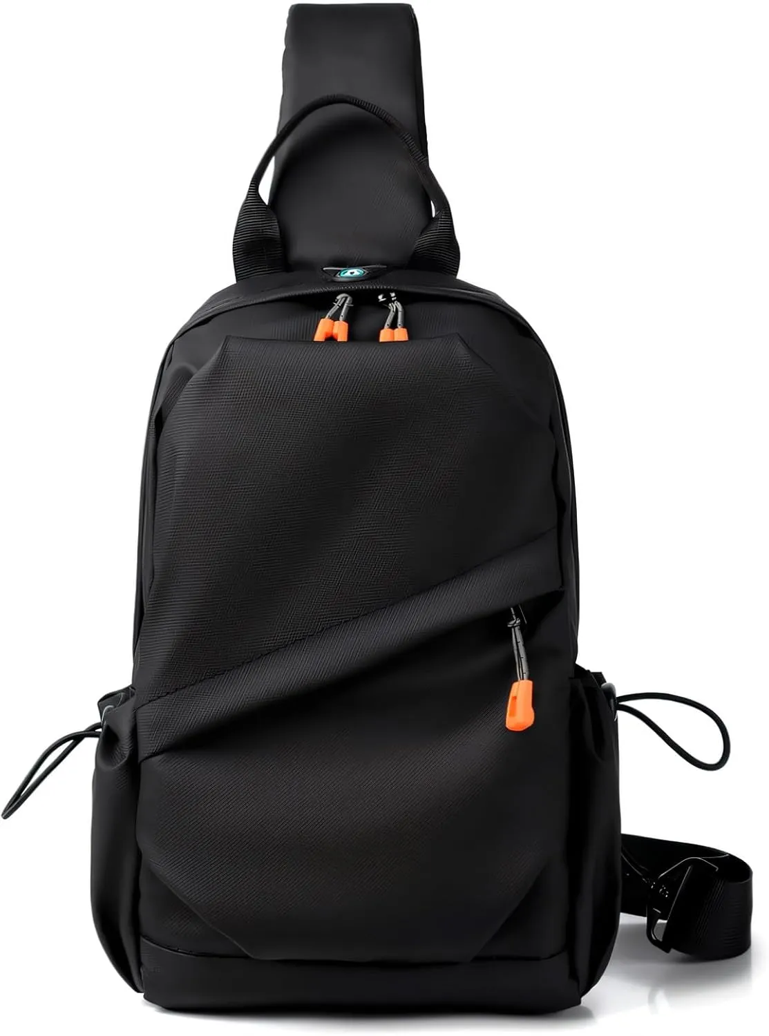Sling Backpacks, Tactical Sling Chest Bag Shoulder Crossbody Bags for Men Women Outdoor Travel (Black)