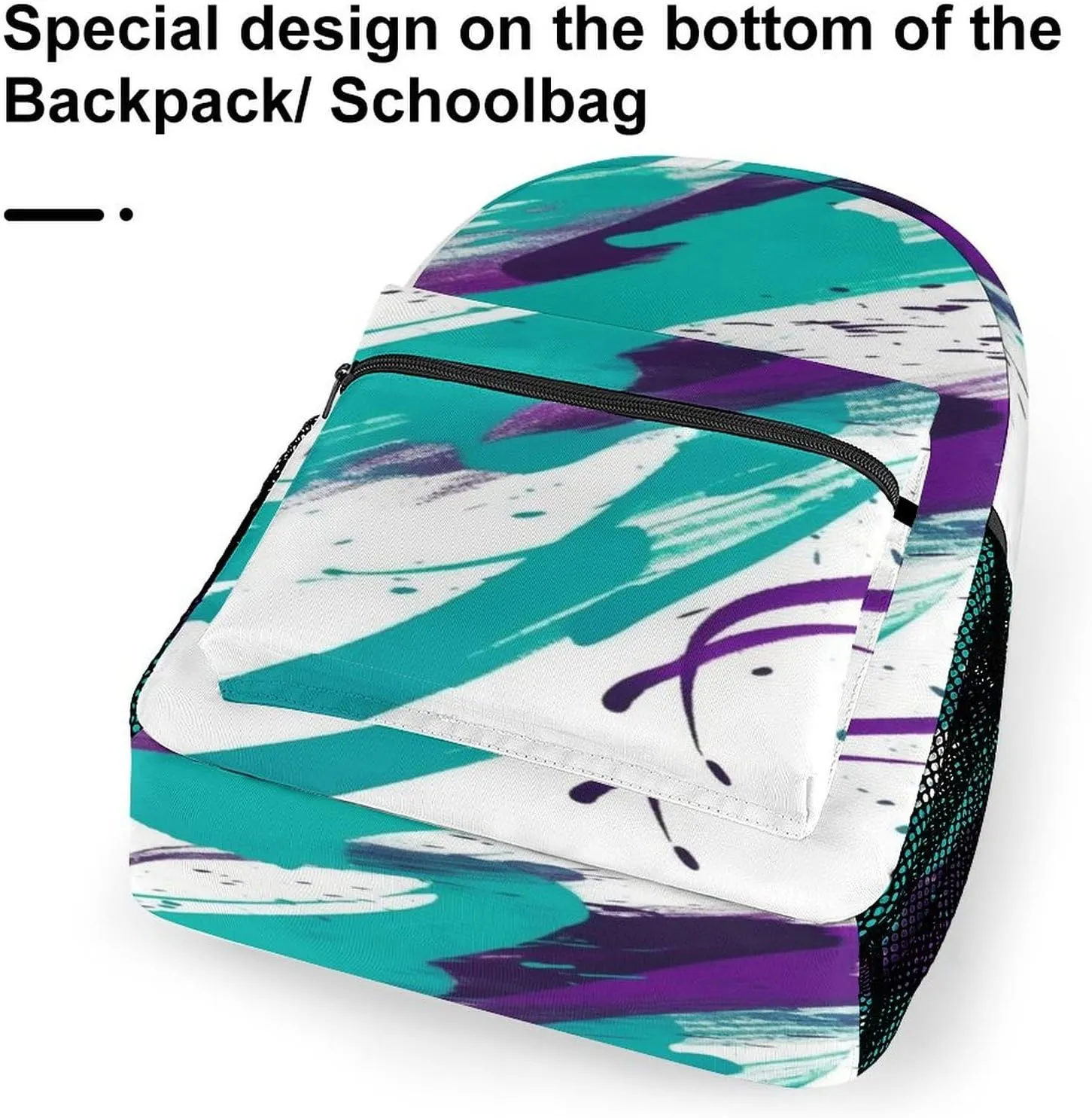 Small Backpacks Personalized 90's Cup Design Printing Travel Bag Lightweight Travel Backpack For Women Men