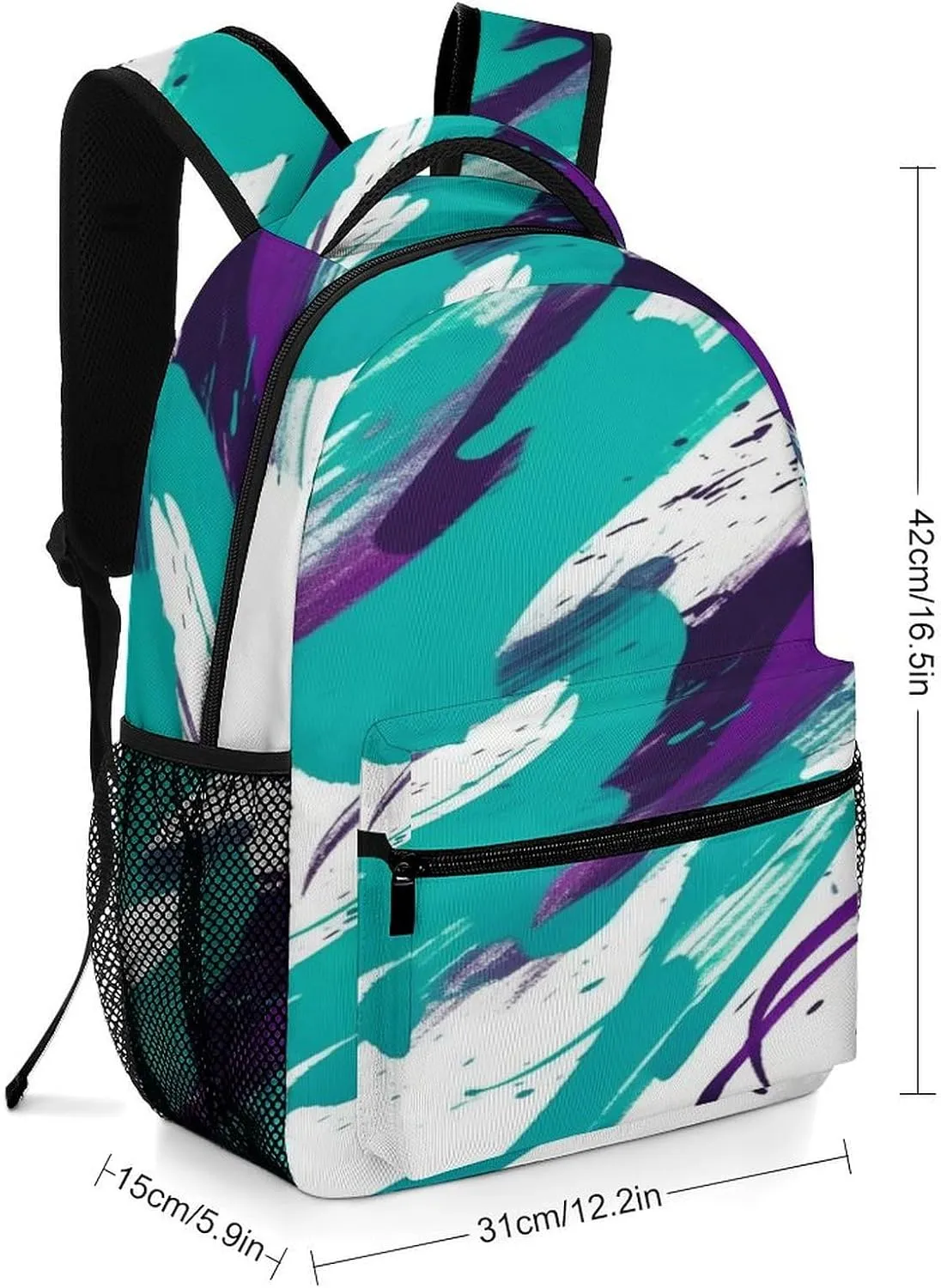 Small Backpacks Personalized 90's Cup Design Printing Travel Bag Lightweight Travel Backpack For Women Men