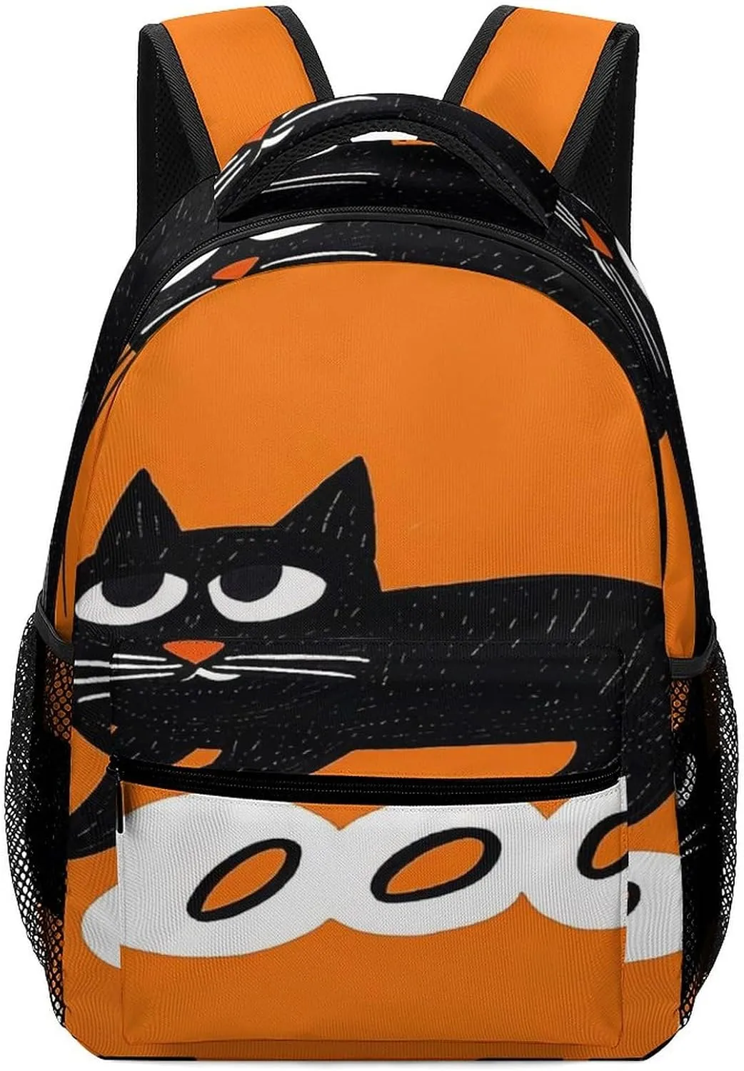 Small Backpacks Personalized Cartoon Clip Art Printing Travel Bag Lightweight Travel Backpack For Women Men