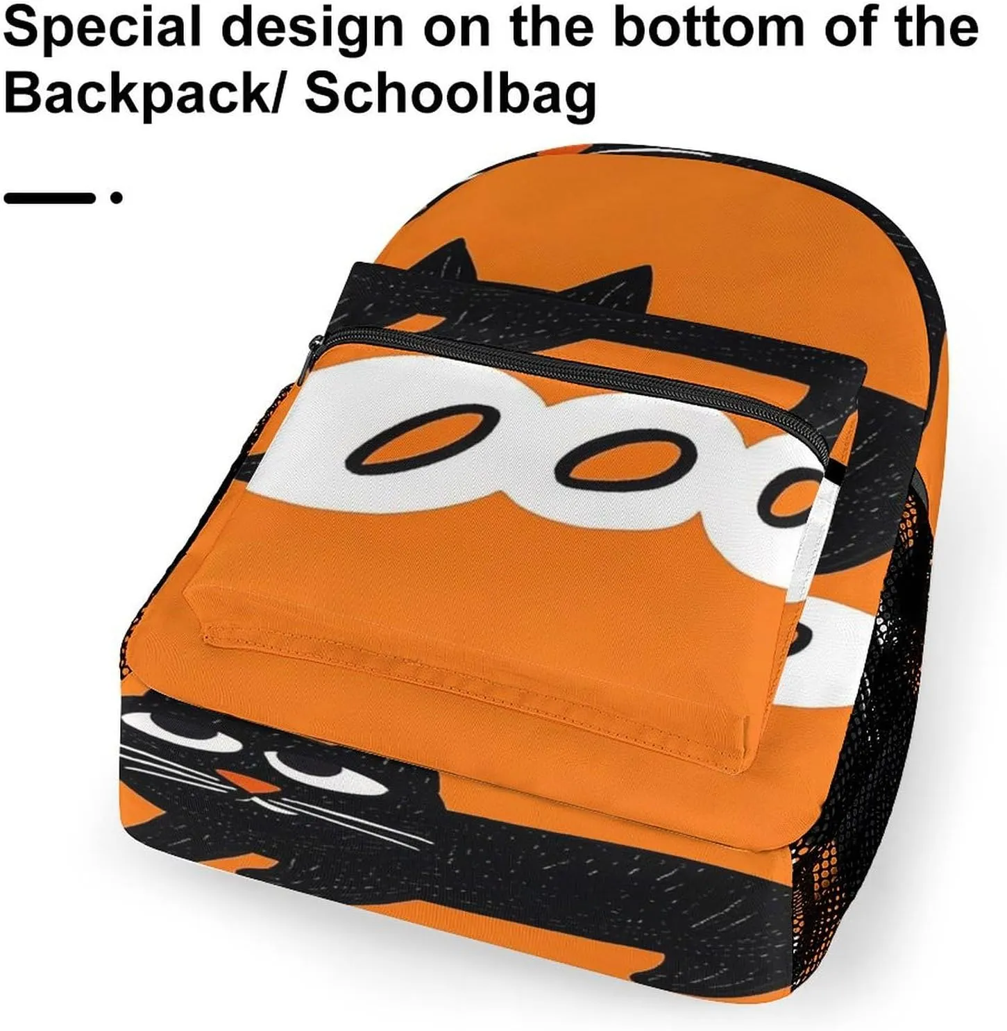 Small Backpacks Personalized Cartoon Clip Art Printing Travel Bag Lightweight Travel Backpack For Women Men