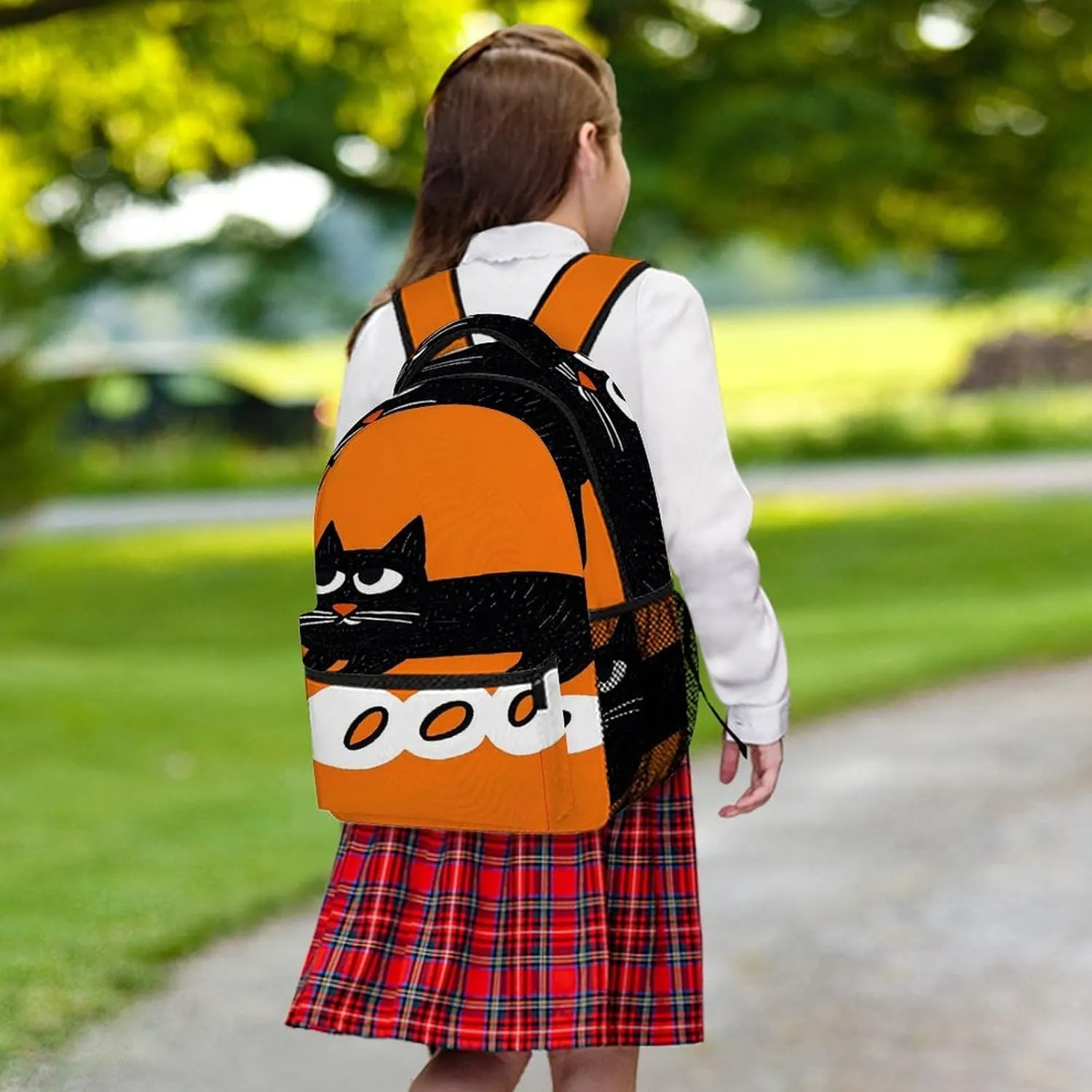 Small Backpacks Personalized Cartoon Clip Art Printing Travel Bag Lightweight Travel Backpack For Women Men