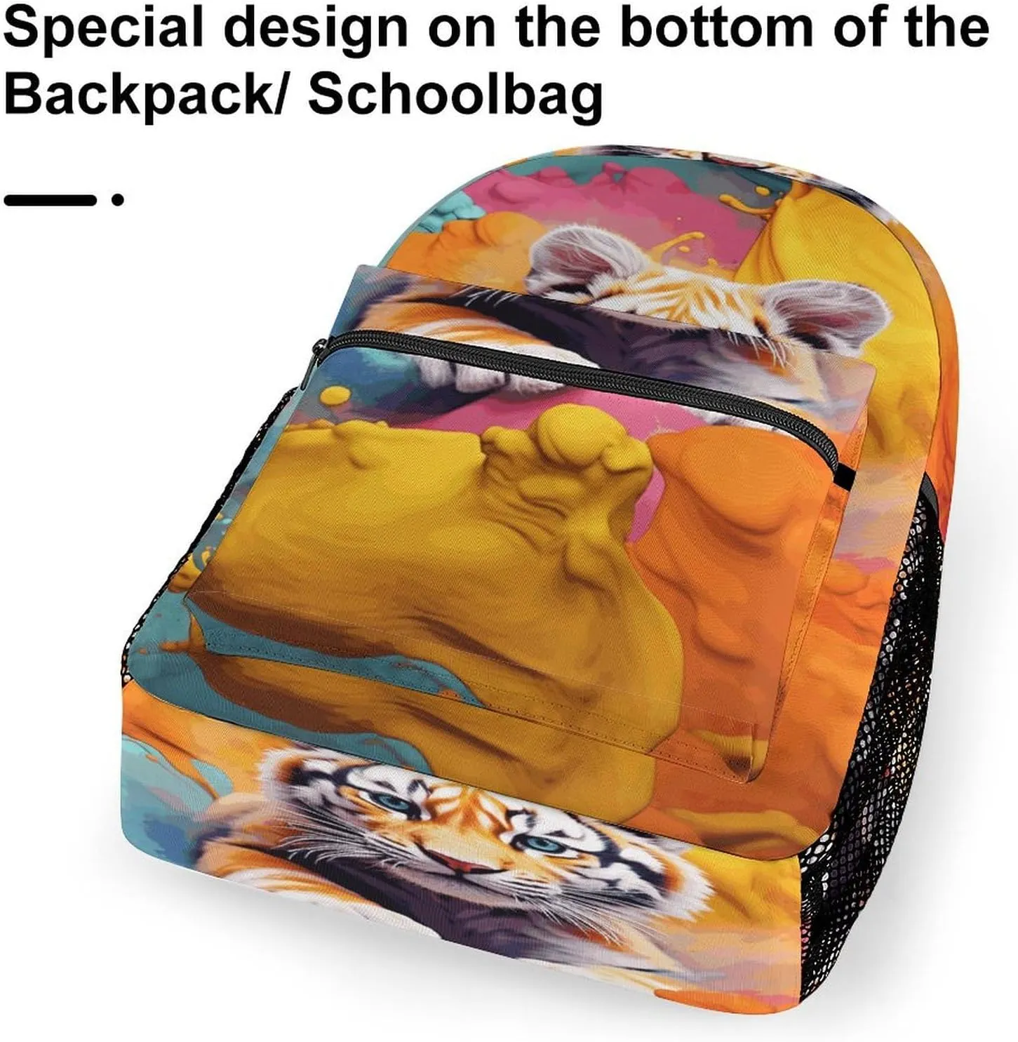 Small Backpacks Personalized Color Animation Printing Travel Bag Lightweight Travel Backpack For Women Men