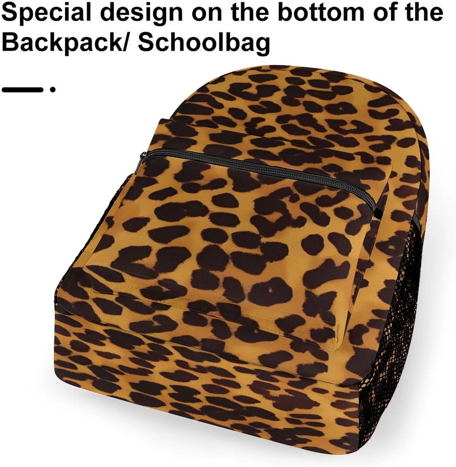 Small Backpacks Personalized Cool Cheetah Leopard Printing Travel Bag Lightweight Travel Backpack For Women Men